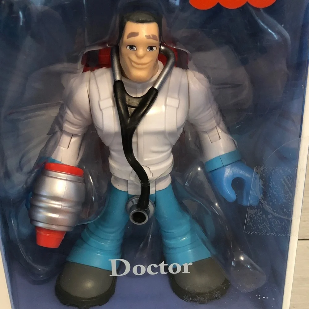 Fisher Price Thank You Heroes 6” Male Doctor Action Figure NEW in Box NIB READ